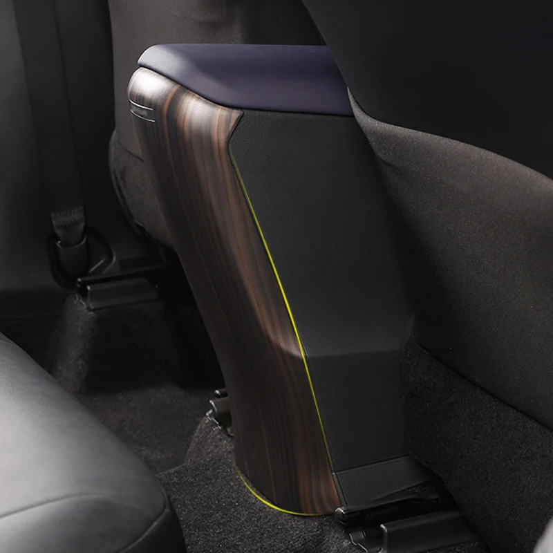 

Foal Burning Car-Styling Central Armrest Rear Protective Cover Trim Sticker for Toyota C-HR CHR 2016 2017 2018 Accessories