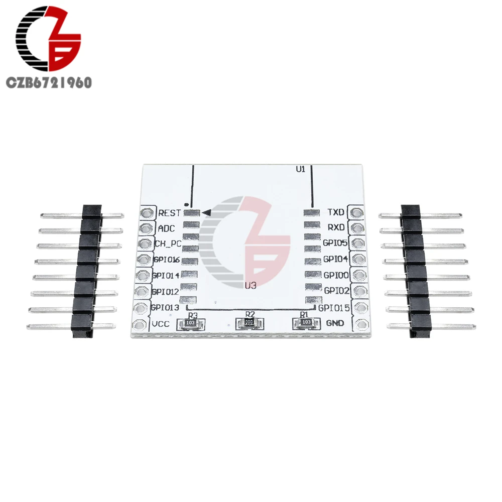 ESP8266 Серийный беспроводной Wifi модуль адаптер пластина разъем для ESP 07
