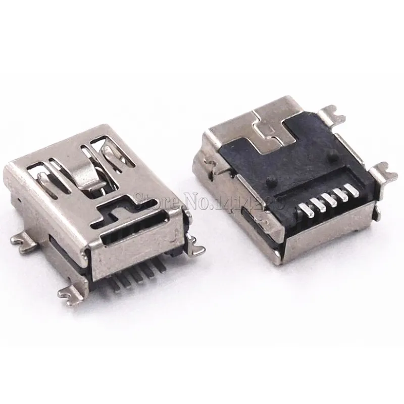 10 шт. Mini USB SMD 5 контактный гнездовой разъем B|usb 128gb flash drive|usb cable plugusb to plug |