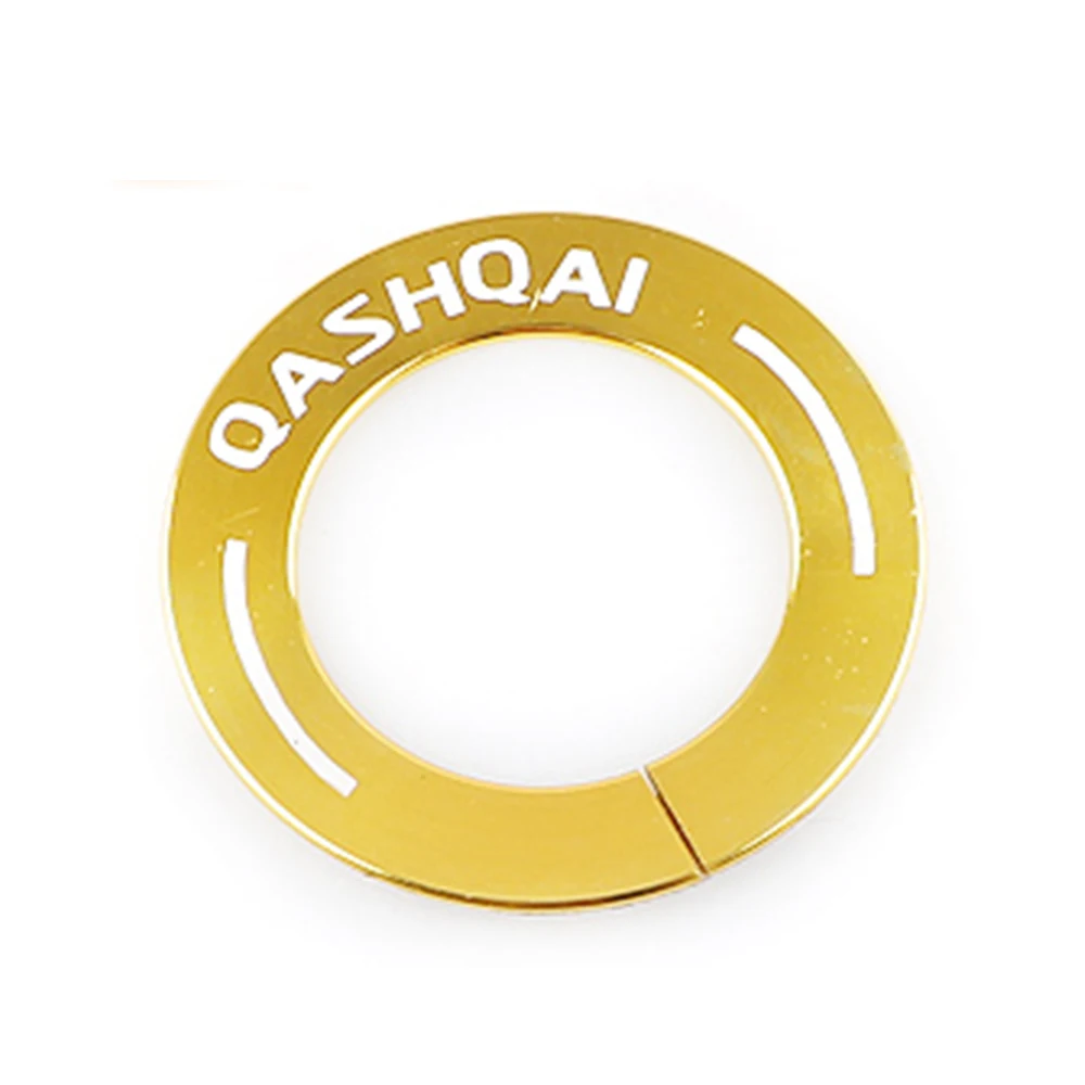 Автомобильный Стайлинг переключатель зажигания украшения наклейки ключ кольцо