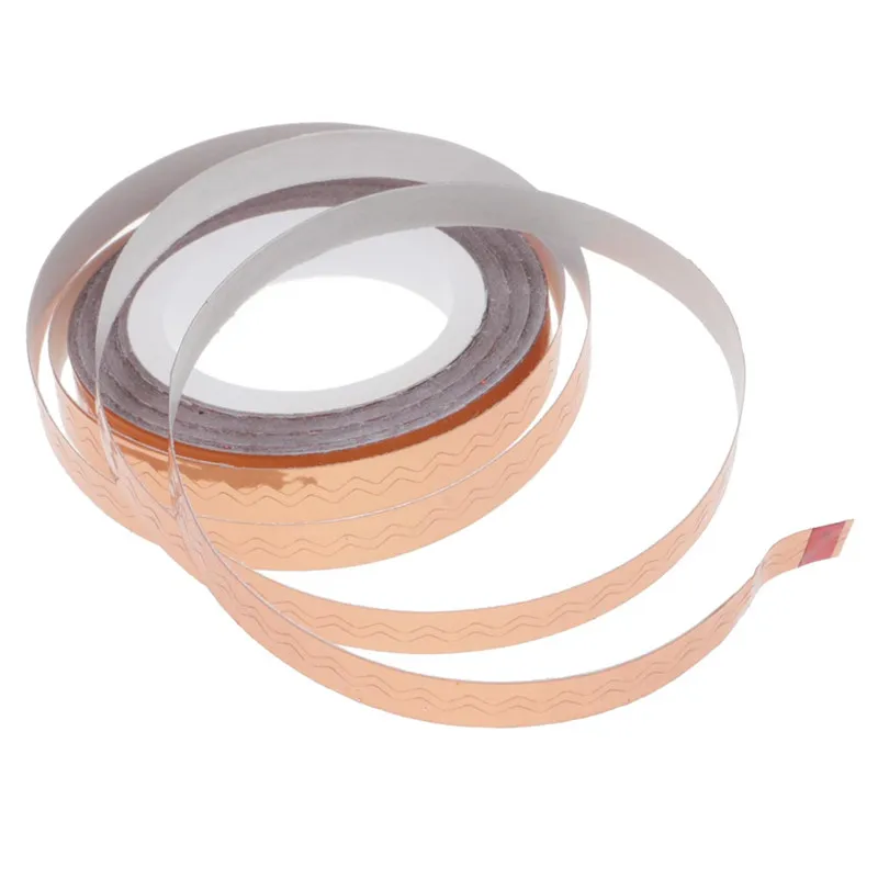 Очаровательная наклейка для ногтей 2 шт. рулон наклеек лента сделай сам волнистая