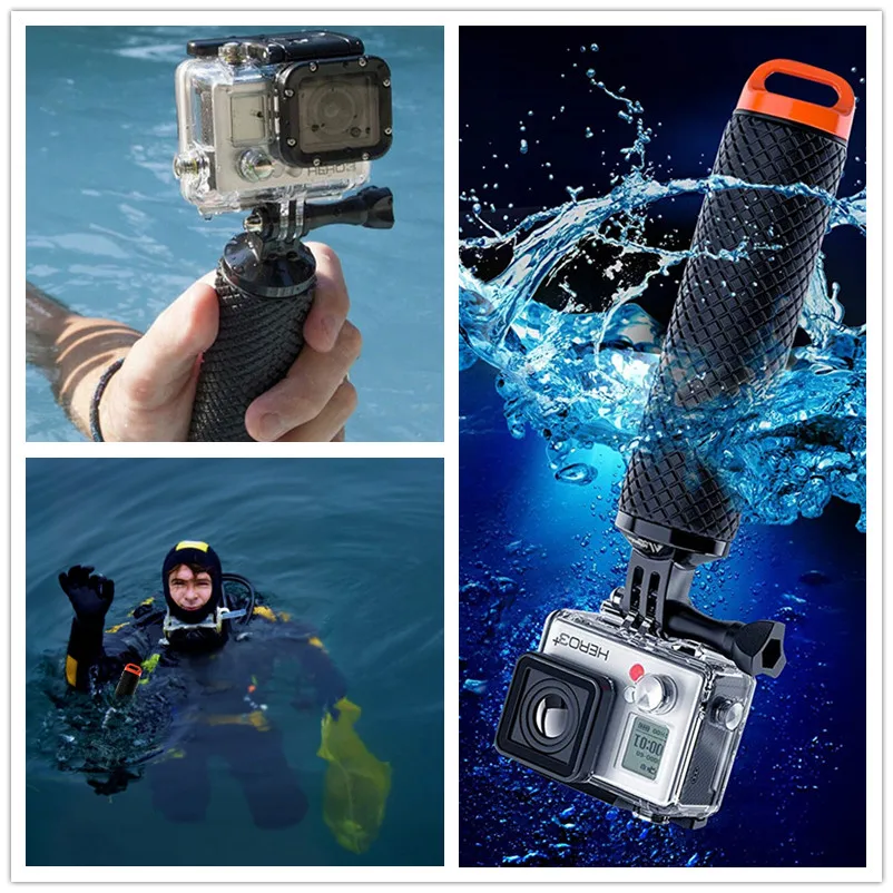 Водонепроницаемая плавающая рукоятка для камеры GoPro Hero 7 Session Hero 6 5 4 3+ 2 экшн-камера для водных видов спорта s Handler аксессуары
