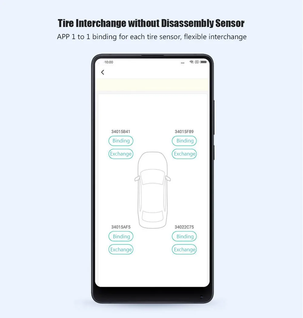 Xiaomi 70 mai Minutes Двойная зарядка TPMS автомобильная система контроля давления в шинах Контроль приложения с 4 внутренними датчиками ЖК-дисплей цветной дисплей