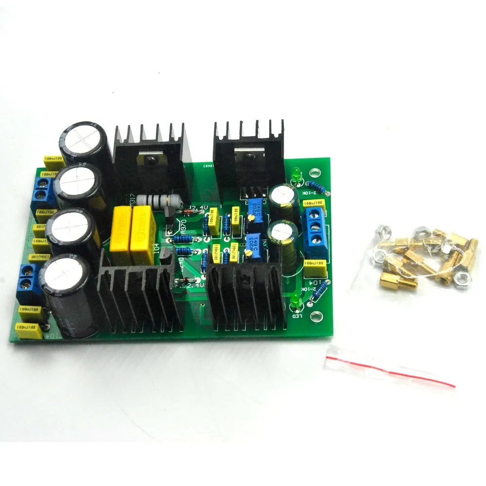 Параллельный Регулируемый блок питания класса А готовая плата для