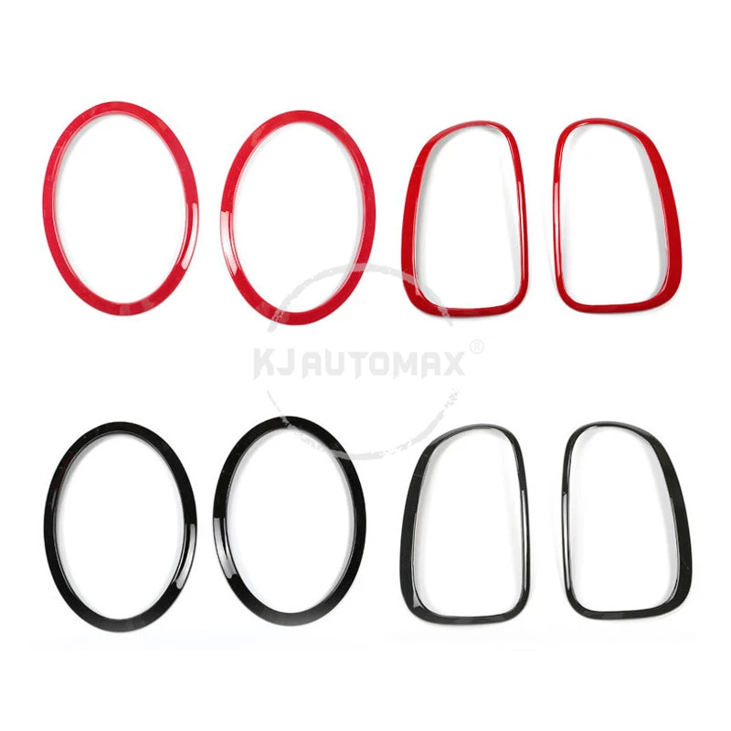 KJAUTOMAX налобный фонарь TailLamp рамка для Mini Cooper R60 F56 F55 красный черный автомобиль Стайлинг Аксессуары