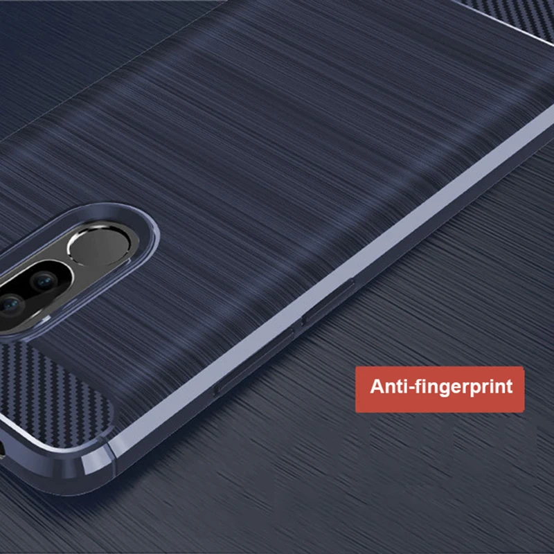 Suntaiho для Xiaomi Pocophone F1 чехол из углеродного волокна ударопрочный Задняя накладка