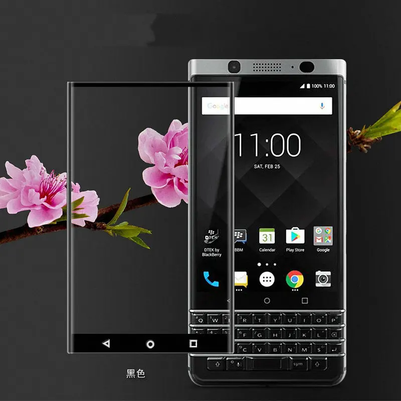 3D 9H полное покрытие Закаленное стекло Защитная пленка для BlackBerry Keyone Меркурий DTEK70