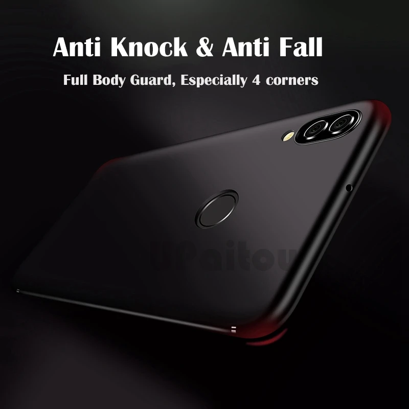 UPaitou для huawei Honor 8X наслаждаться Max 7X 7C 6X 5X GR5 Матовый ТПУ чехол из мягкого силикона с