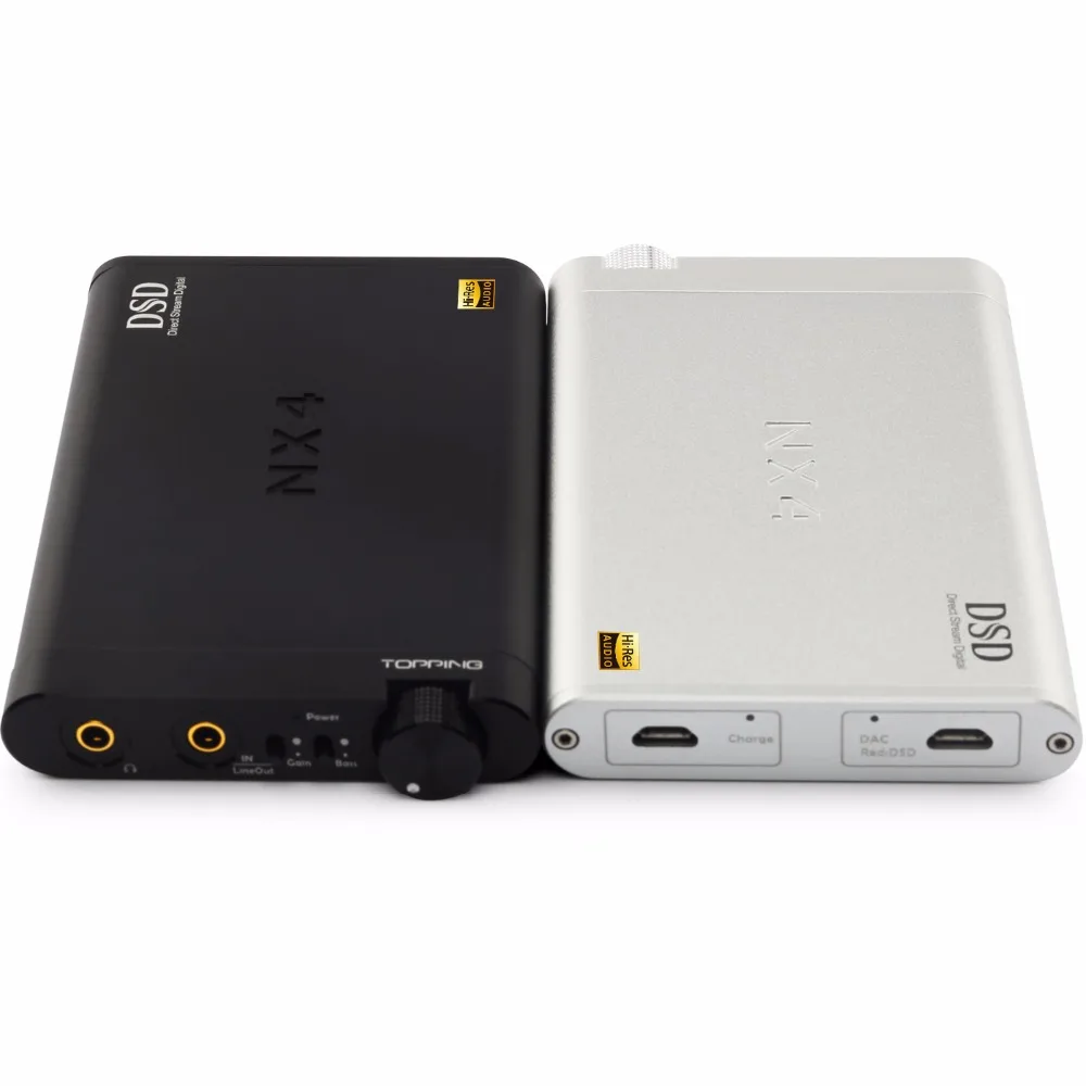 Topping NX4 DSD XMOS XU208 чип DAC ES9038Q2M Портативный USB Декодер Усилитель для