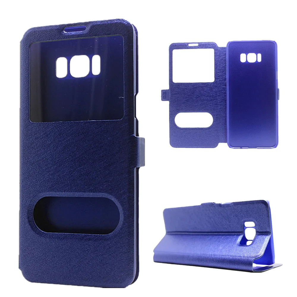 Кожаный флип-чехол на samsung Galaxy S10 Lite S10e S9 S8 A10 A30 A40 A50 A70 A7 A9 Star Pro A6 A8 плюс A8S M10 M20 M30
