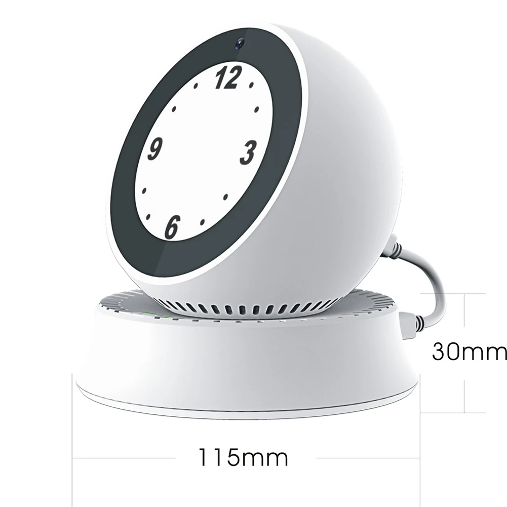 

Portable Power Bank Stand Base 5200mAh Battery Long Time Charging for AMAZON Echo Spot HJ55