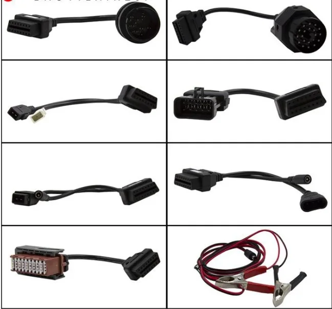 Адаптер OBD OBDII OBD2 автомобильные/Грузовые кабели для Autoc0m C DP Delfi DS150 полный комплект