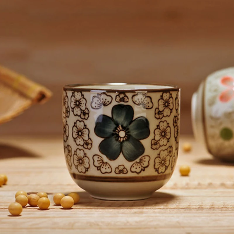Высококачественные Японские керамические чашки чая ручной росписью чашка