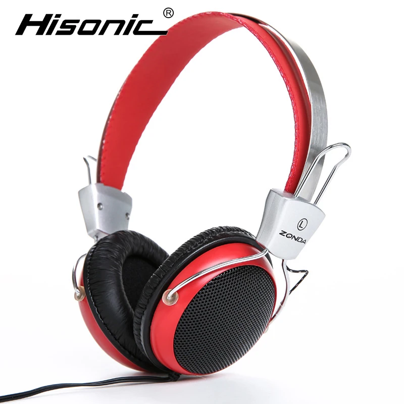 Hisonic HiFi Наушники С Микрофоном Проводной Пассивный Шумоподавлением Регулируемый