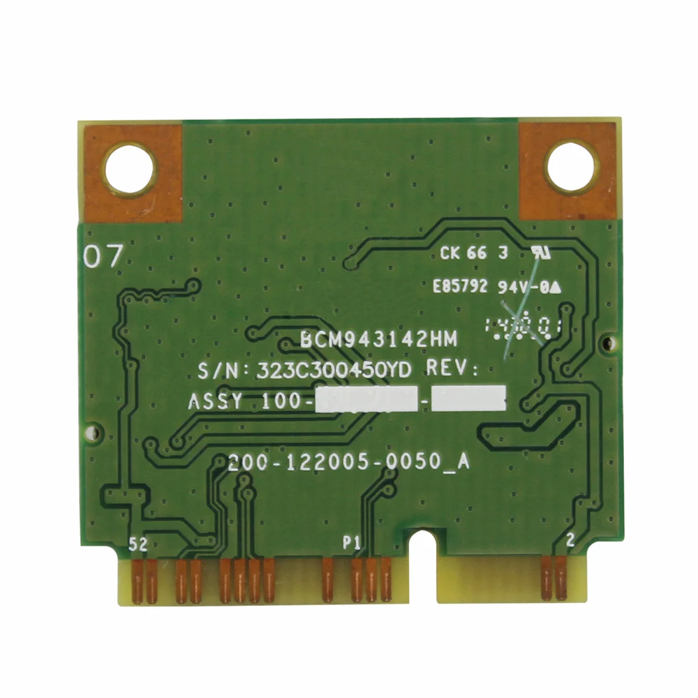 Беспроводная Wi Fi карта PCI E BCM943142HM 802.11n 300 Мбит/с Bluetooth 4 0|Сетевые карты| |