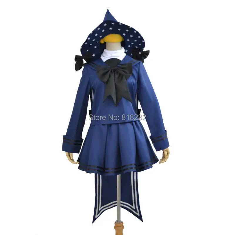 Wadanohara и великое синее море моряк костюм платье униформа наряд косплей