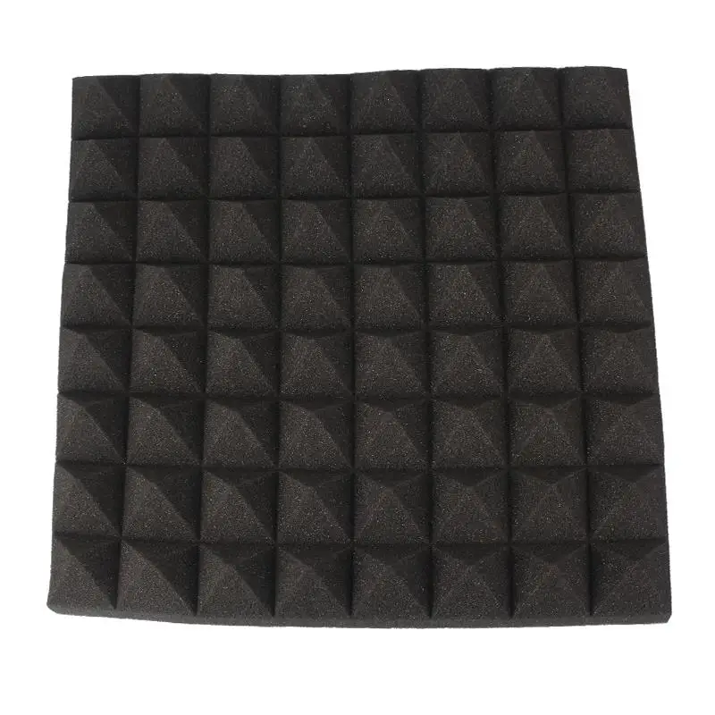 16 шт 50x50x5 см толщина акустическая пена лечение звукоизоляция звукопоглощающие хлопок шумоизоляция Отличная звукоизоляция