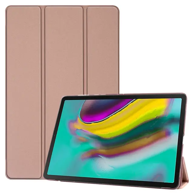 rose gold IBuyiWin ультратонкий смарт-чехол из полиуретановой кожи для samsung Galaxy Tab S5e 10,5 SM-T720/T725 10," чехол для планшета+ подарки - Цвет: rose gold