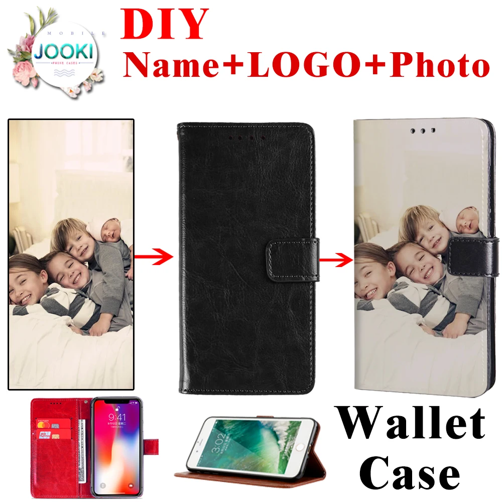 Note 5 DIY индивидуальная Обложка для Xiaomi Redmi Note 5 кошелек кожаный чехол для Xiaomi Note 5 Pro откидная крышка персонализированный подарок