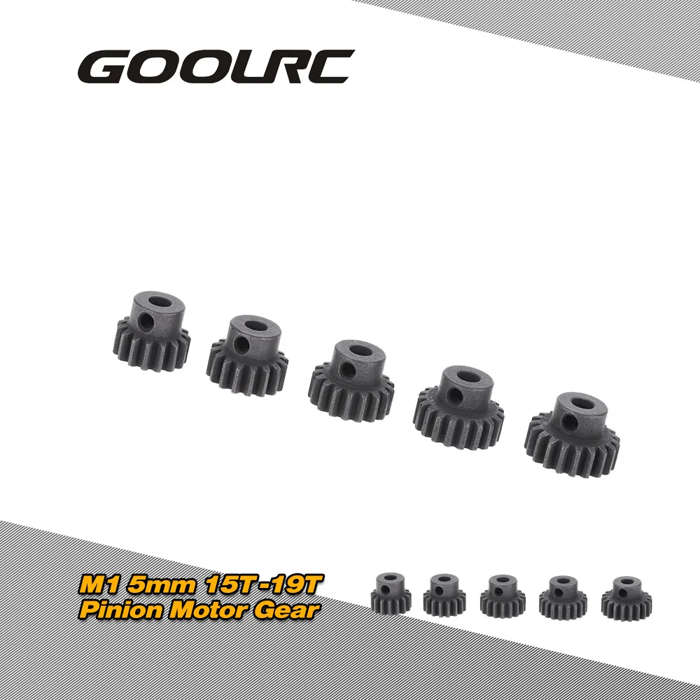 Шестерня двигателя GoolRC M1 5 мм 15 T 16 17 18 19 комбинированный комплект для 1:8
