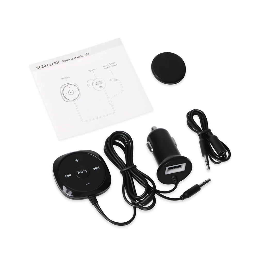 Автомобильный комплект с адаптером Bluetooth Беспроводная стереогарнитура громкая