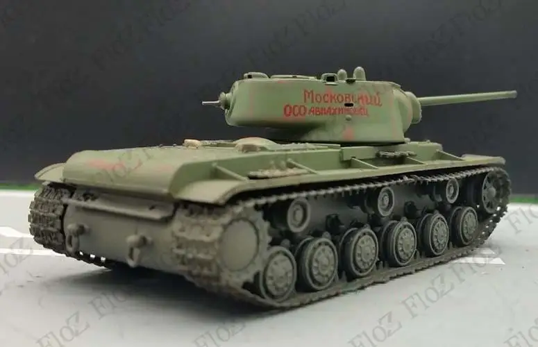 Второй мировой войны русский KV-1 тяжелый танк Восточной спереди 1942 1/72 пластиковые
