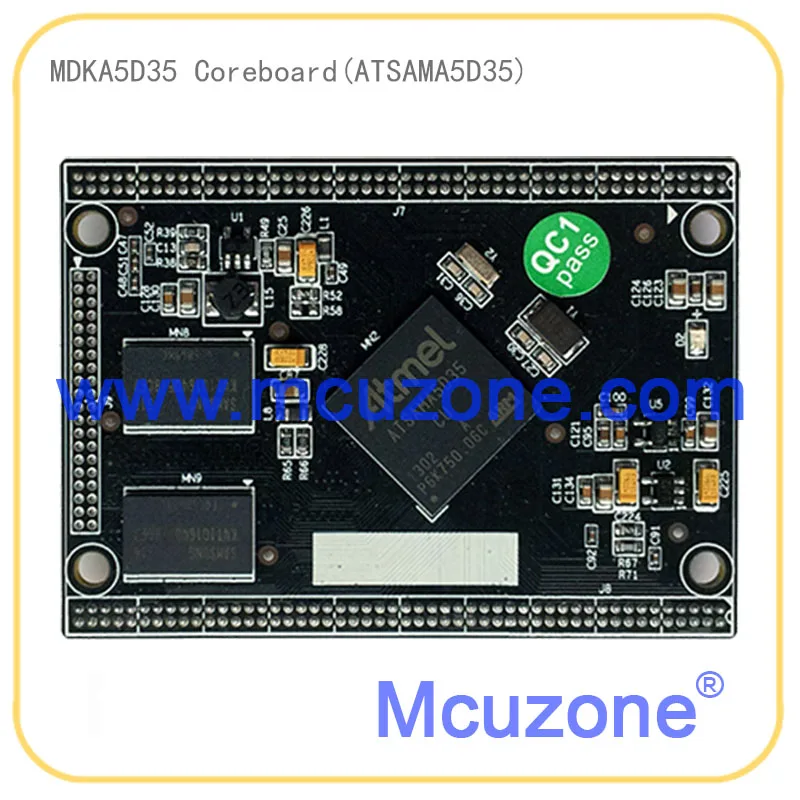 ATSAMA5D35 MDKA5D35 основная плата 536 МГц Cortex-A5 ЦП 256 Мб DDR2 1000 м Ethernet 4USART + 2UART | Компьютеры и