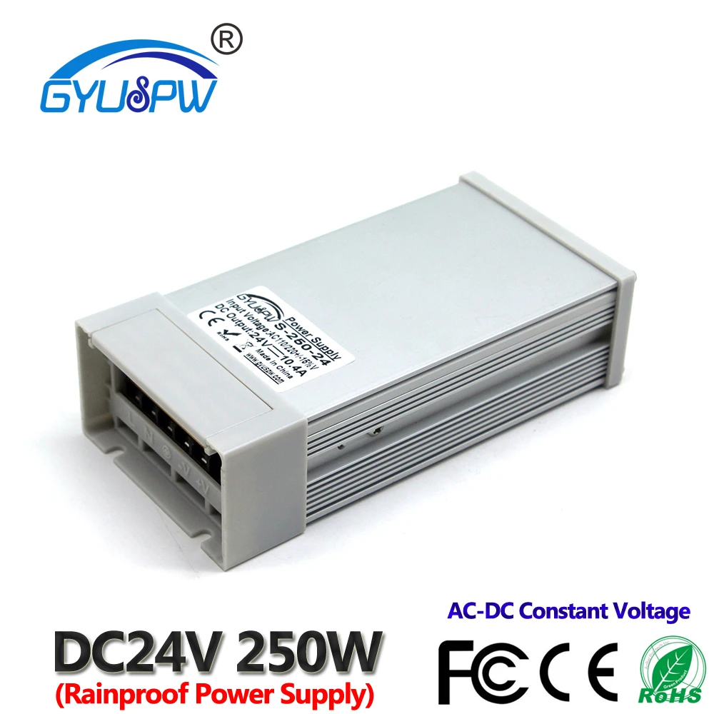 Универсальный блок питания 220 В 110 переменного тока в DC24V 250 Вт импульсный источник