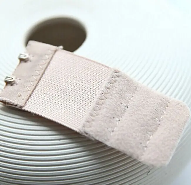 2017 Elastic 2 Rows Hooks Bra Extenders Nylon Clip Strap Women Extender 3 Colors 100pcs/lot | Женская одежда