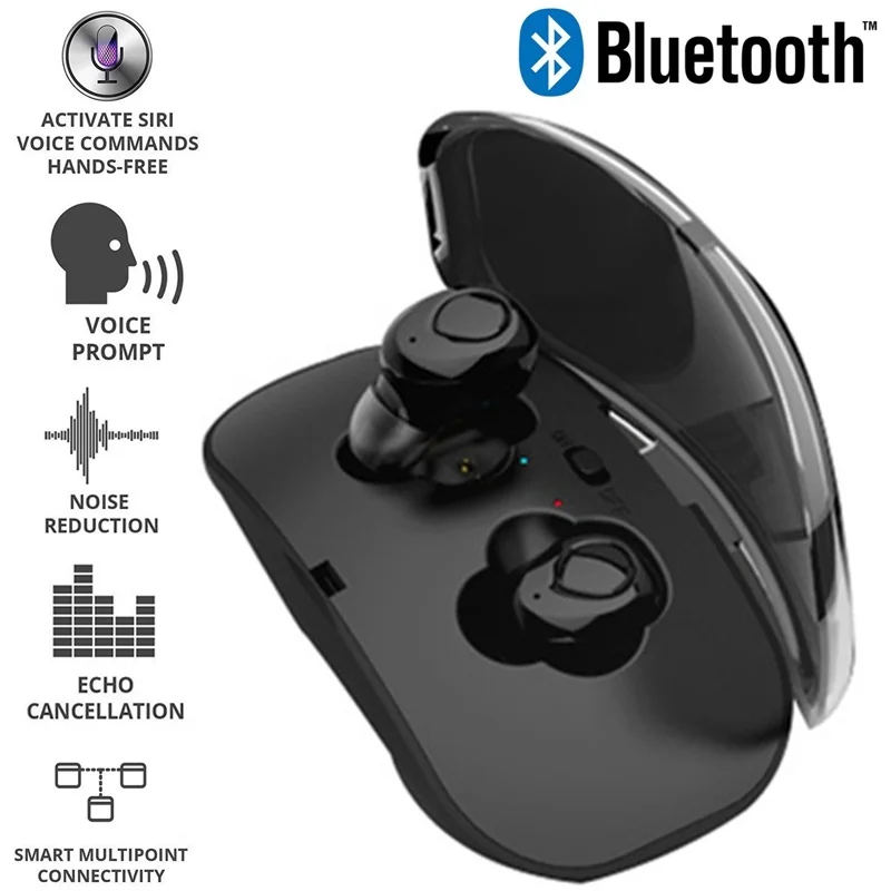 Bluetooth наушники TWS беспроводные Blutooth Handsfree спортивные игровая гарнитура для