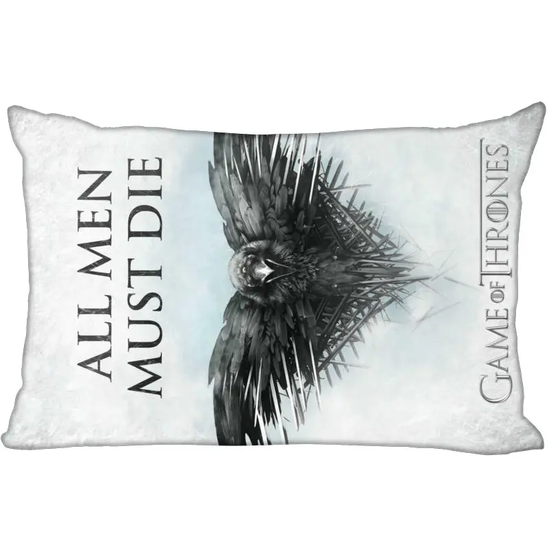 Pillow Case ShunQian Пользовательские Игры престолов Новое поступление прямоугольная декоративная Свадебные наволочки мягкие не выцветают наволочки индивидуальный подарок - Цвет: Pillow Case