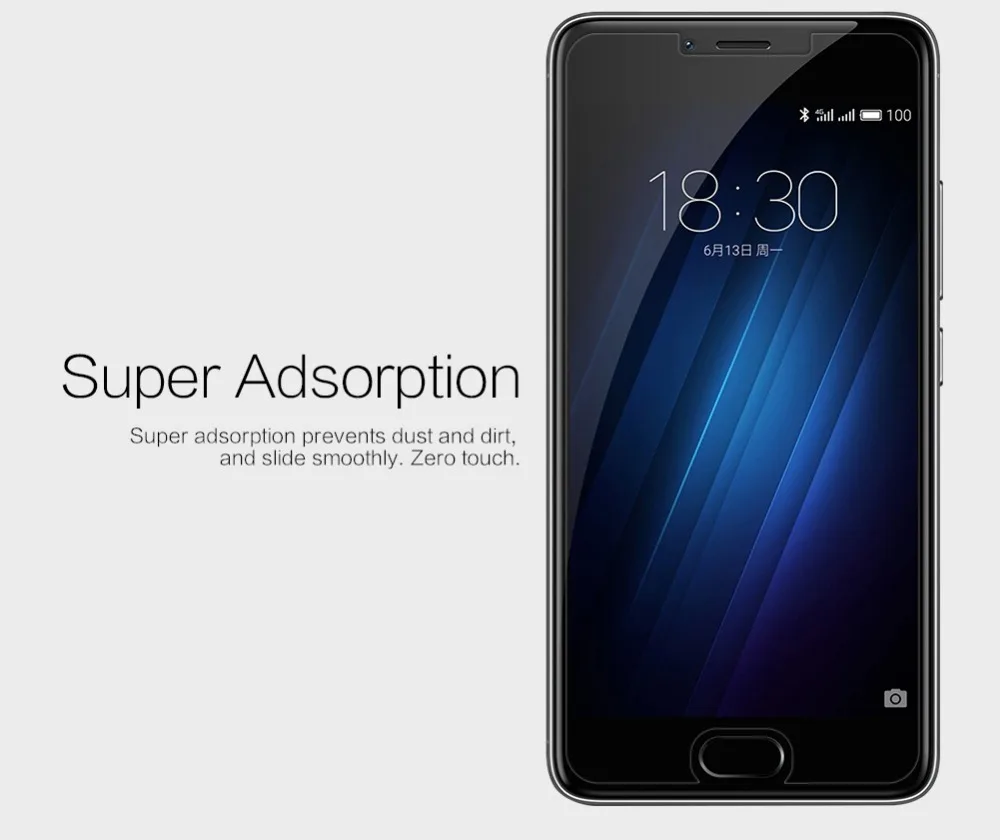 2 шт./лот Защита экрана для Meizu M3s NILLKIN кристальная супер прозрачная защитная