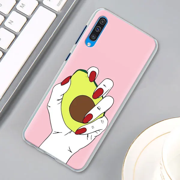 09 Забавный чехол Tumblr avocado для Samsung Galaxy A30 A40 A50 A70 A6 A8 Plus A7 A9 M30 чехол для телефона - Цвет: 09