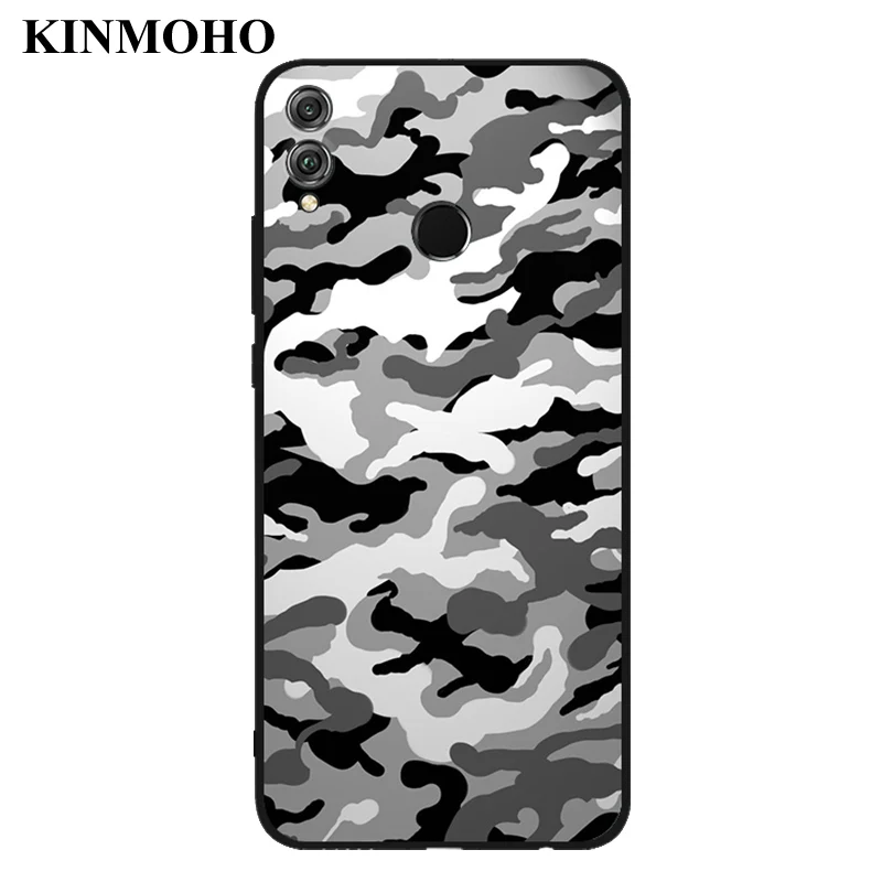 Камуфляжный камуфляжный чехол для телефона Honor 8X MAX 10 9 Lite V20 Huawei Mate 20 Funda P20 P30 Pro P20Pro |