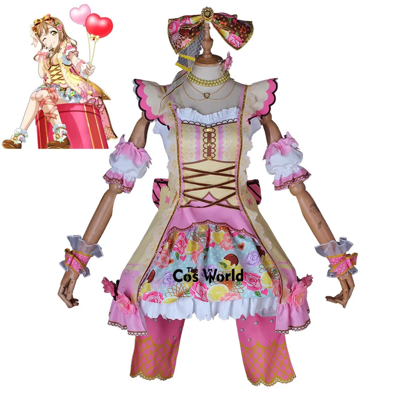 Love Live Sunshine Aqours 9 Characters Chocolate Valentine's Day Takami Chika Kurosawa Dia Anime Cosplay Costumes |