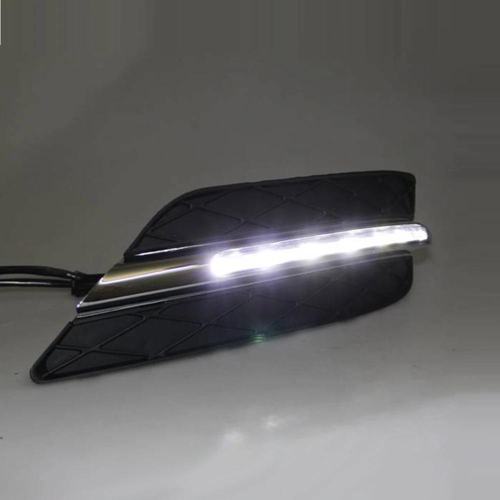 Автомобильный DRL Комплект для Mercedes-Benz B class B150 B170 B180 B200 W245 Светодиодный дневной