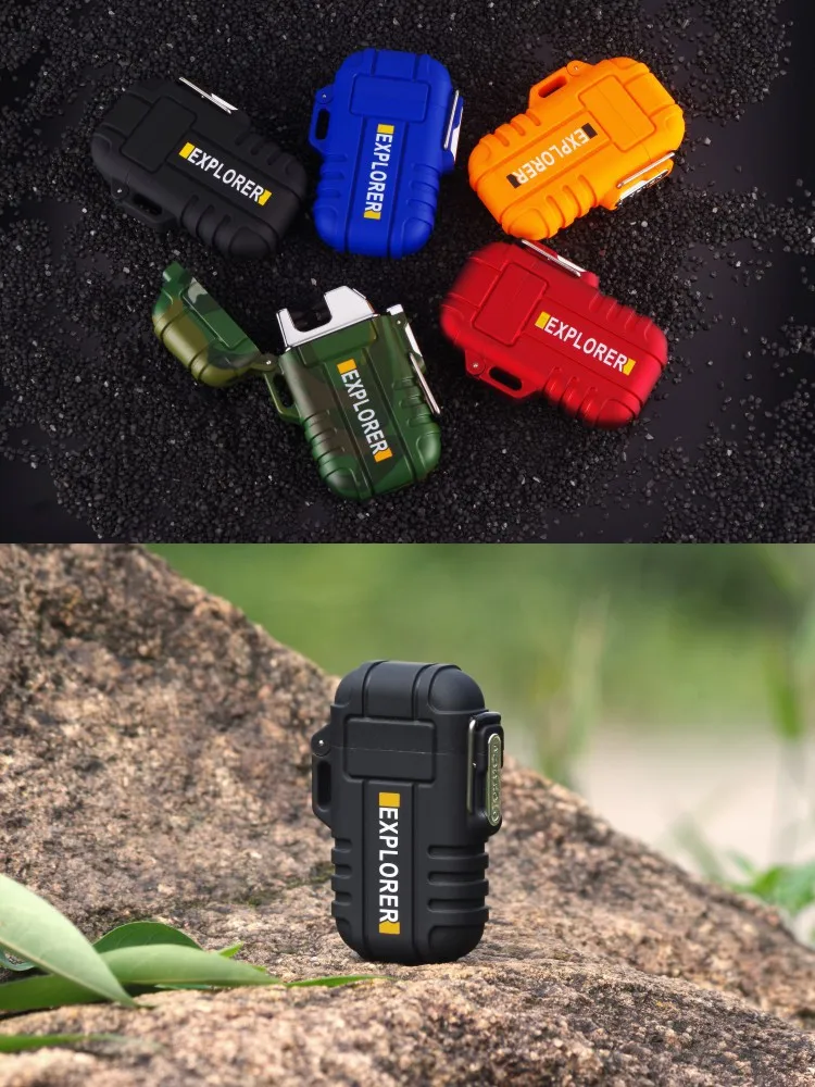 Usb зарядка курительная Металлическая Зажигалка Ветрозащитная индивидуальная электронная сигаретная Зажигалка Новинка Электрическая сигаретная зажигалка