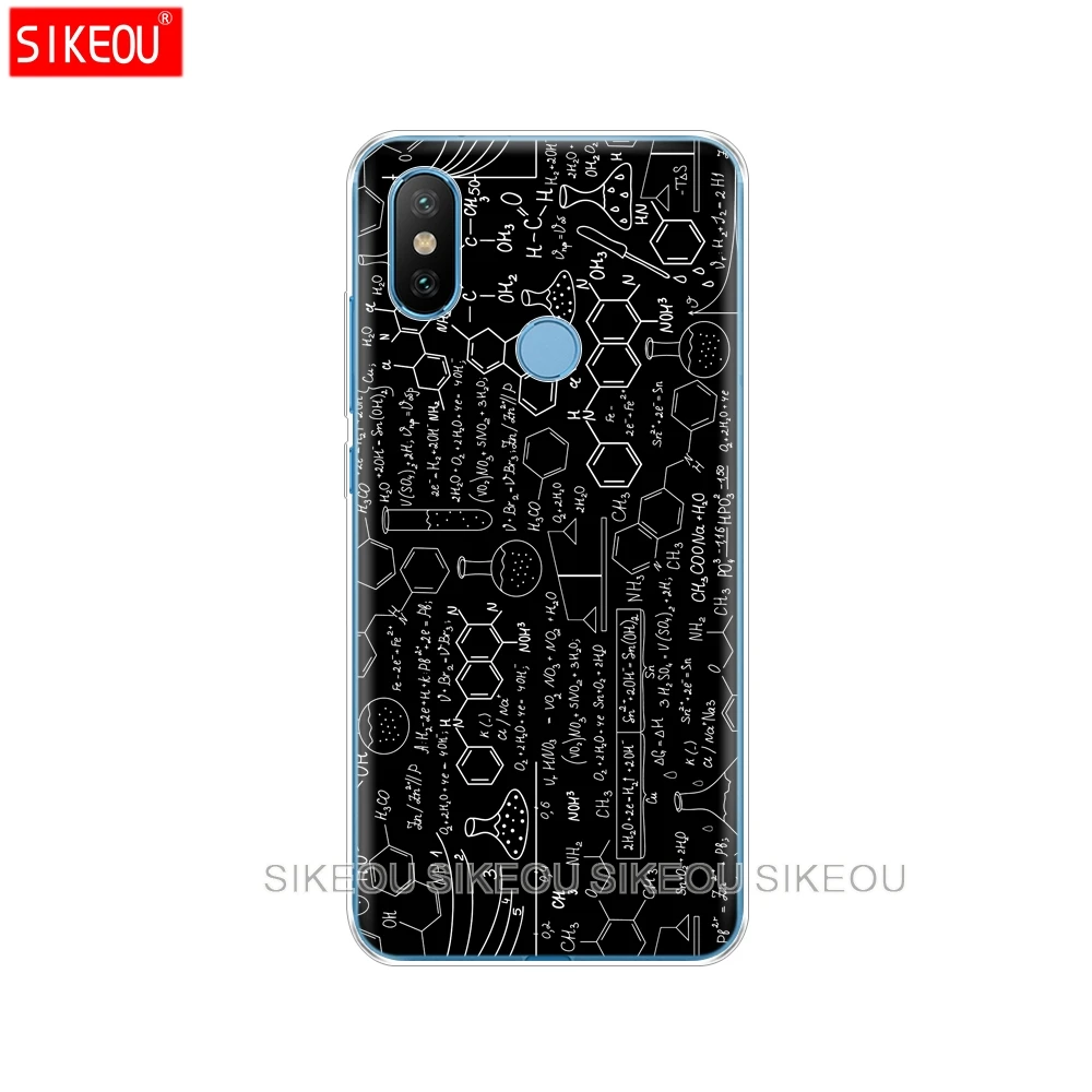 Силиконовый чехол для Xiaomi Mi 8 8SE A1 A2 5 5S 5X 6 Mi5 MI6 Примечание 3 MAX Mix 2/2S биологии и химии |