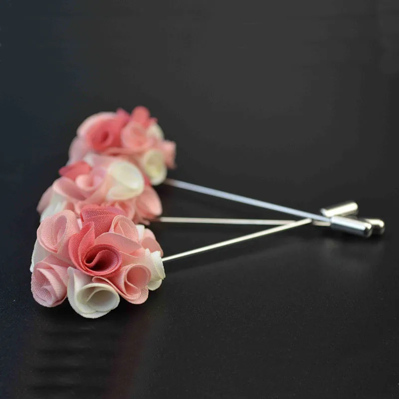 Mdiger Новые цветочные лацканы булавки Brooh мужской ручной работы цветок декор для