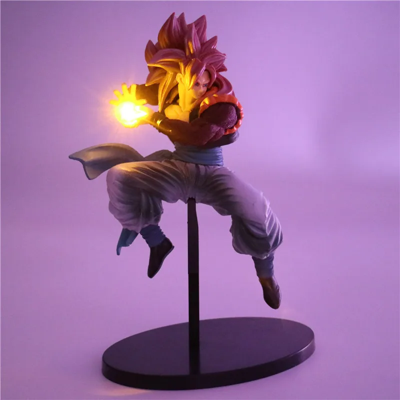 Dragon Ball Z экшн-фигурки ночной Светильник Gogeta Super Saiyan Power аниме и Goku Vegeta Fusion модель