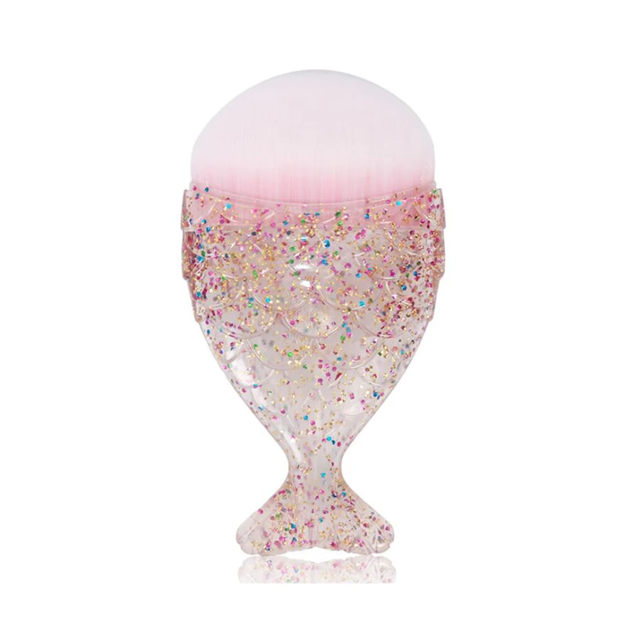 2017 милый русалка макияж кисточки косметическая пудра Румяна Основа для макияжа