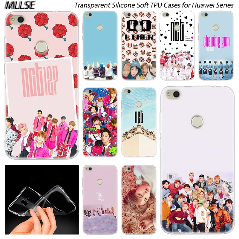 NCT 127 Kpop Boy мягкий силиконовый чехол для Huawei NOVA 3 3i 4 Honor 7A Pro 7S 6X 7X 8X 8 9 10 Lite Play View 20