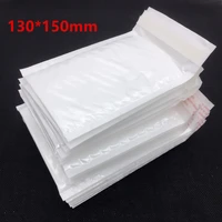 130150mm waterproof white pearl film bubble envelope mailing bags