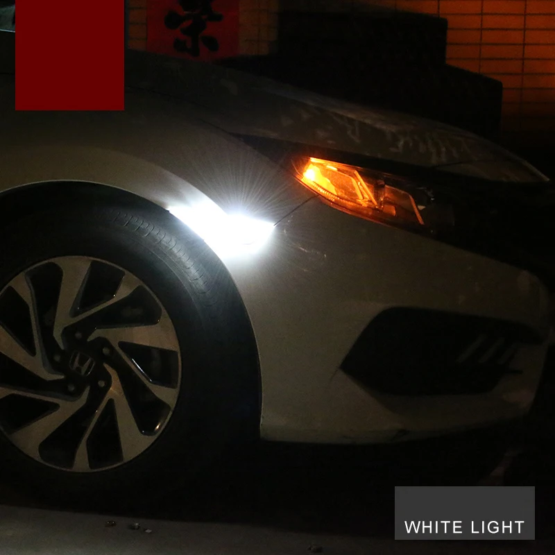 white Lsrtw2017 автомобильный-Стайлинг Автомобильный светодиодный Поворотный Светильник для honda civic 10th civic - Название цвета: white