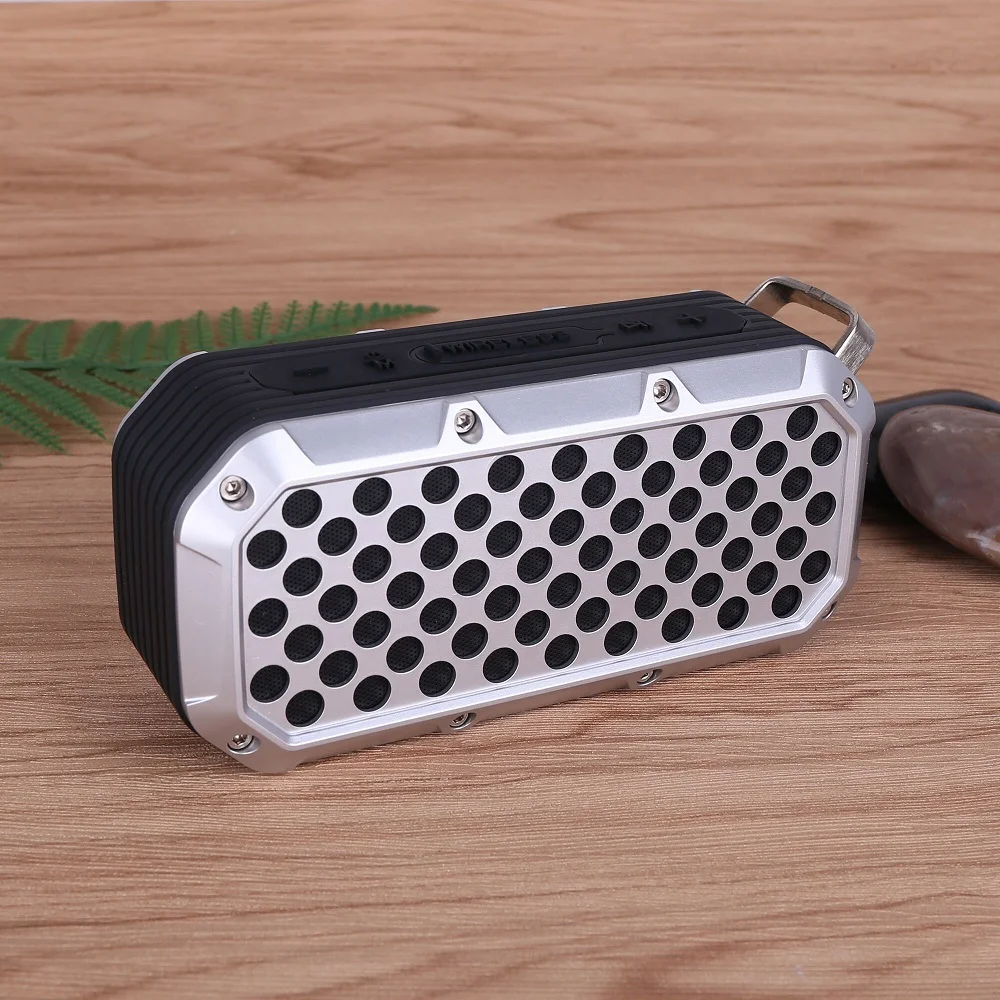 TOPROAD Портативный Водонепроницаемый Bluetooth Динамик Беспроводной стерео Бас Колонка для отдыха на открытом воздухе, Hi-Fi, Динамик s Поддержка TF картой FM радио USB AUX