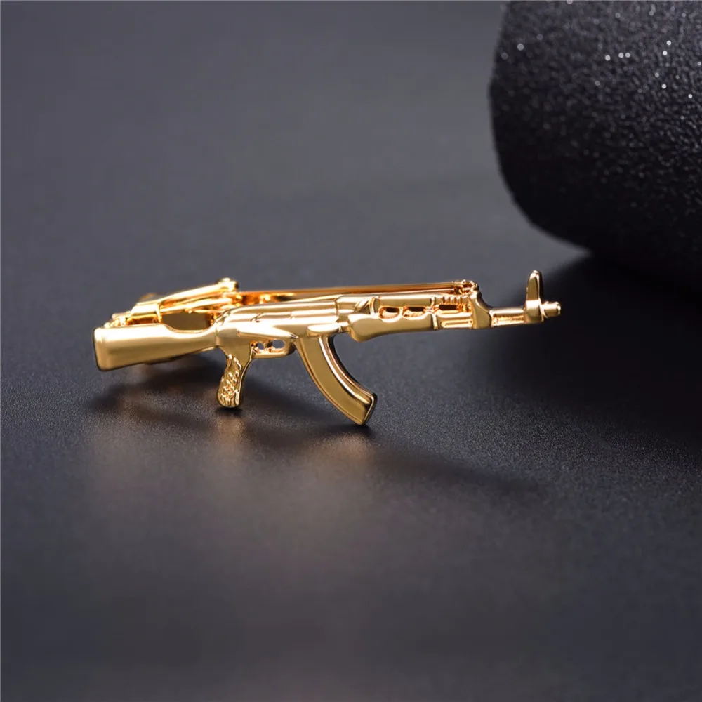Starlord 3 шт. 1 комплект зажимов для галстука AK47 мужской дизайн винтовки