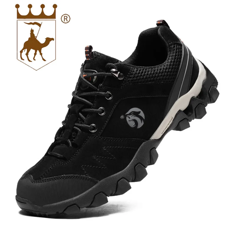 BACKCAMEL Men's Casual Shoes Leather Outdoor Leisure Non-slip Wear-resistant Vulcanized Comfort Footwear Size 38-44 | Обувь