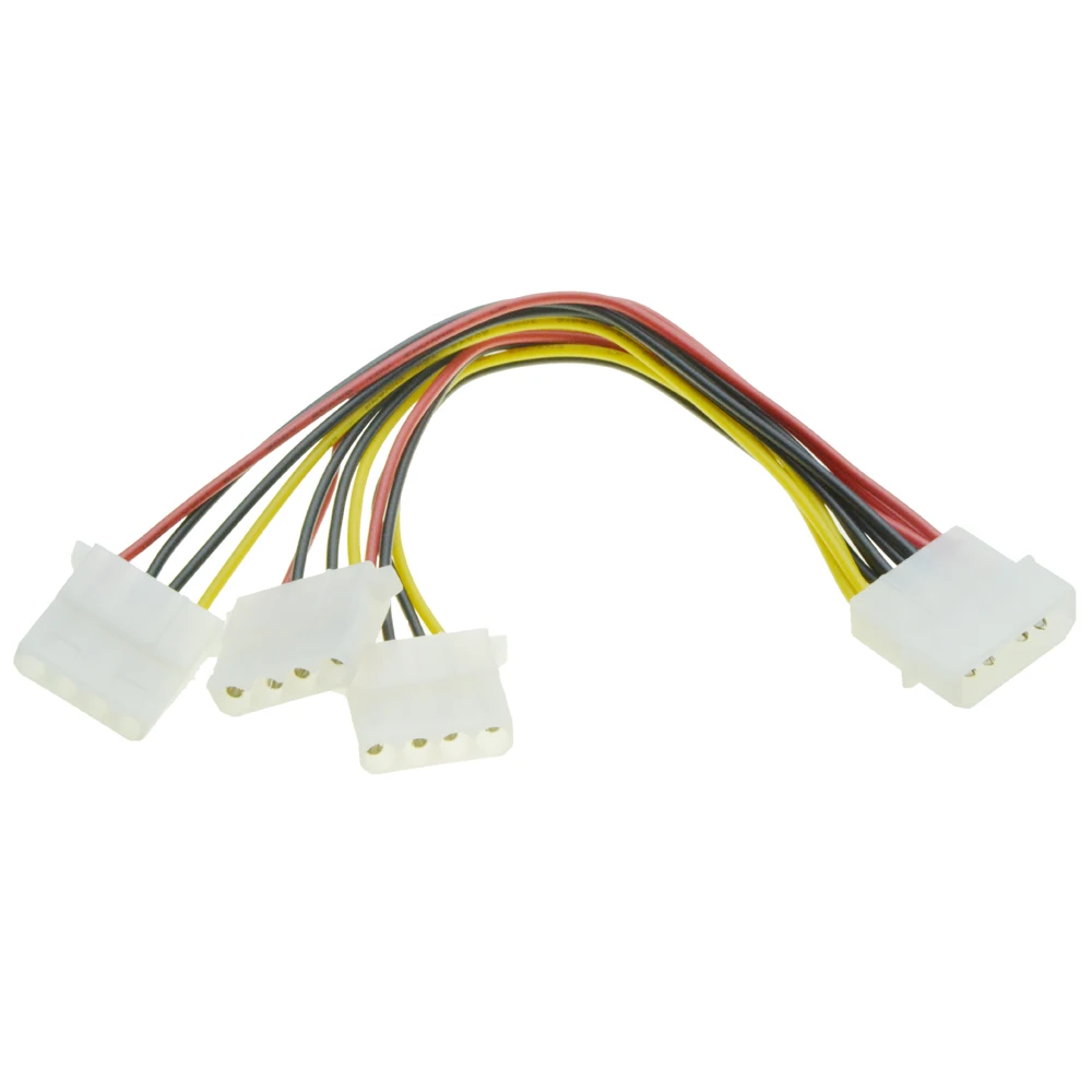 Кабель питания Molex 4 контактный разъем папа 1 3 гнезда кабель источника усилитель