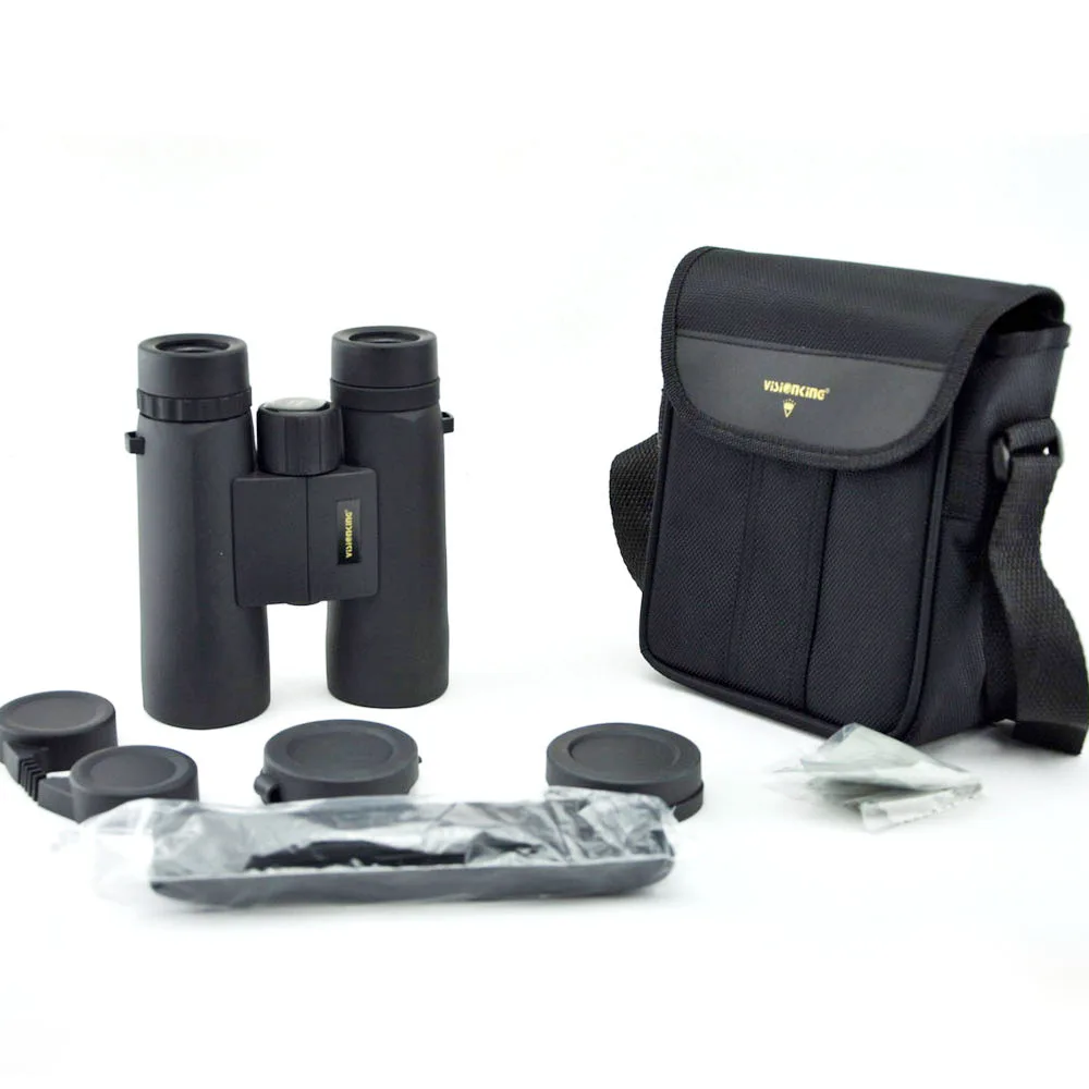 Visionking 10x42 Профессиональный бинокль BAK4 водонепроницаемый для наблюдения за