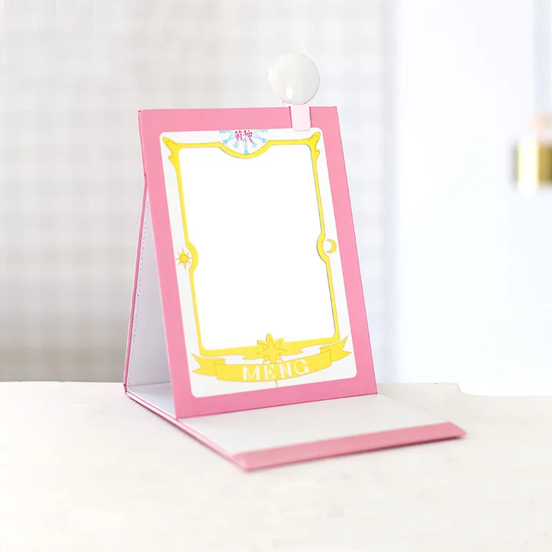Прозрачные карты cardcaptor sakura зеркало для макияжа косметическое расческа костюм |